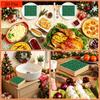 20pcs Disposable Napkins with Snowflake Pattern Print for Wedding,Parties,and Daily Use for Thanksgiving Fall Christmas Table Decoration