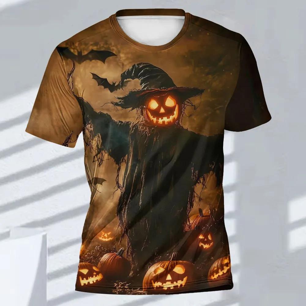 Sommer Herren Freizeit Mode Kreativ Lässig Täglich T-Shirt Locker Lässig T-Shirt 3D Digital Farbe Gedrucktes T-Shirt