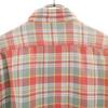 CAMCO 70s 80s vintage Check Pattern Long sleeve shirt L Orange series Men's Used