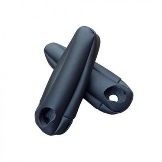 2pcs Seat Armrest Leather Cover Fits for Lexus RX 300 330 350 2003-2009 Black