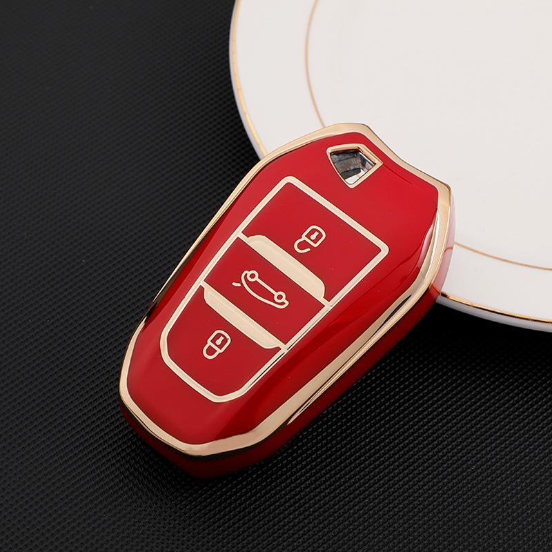 Applicable To Dongfeng Peugeot 508 Key Sleeve 508l Bag 4008 Buckle 5008 Citroen 3008 DS Modified Case