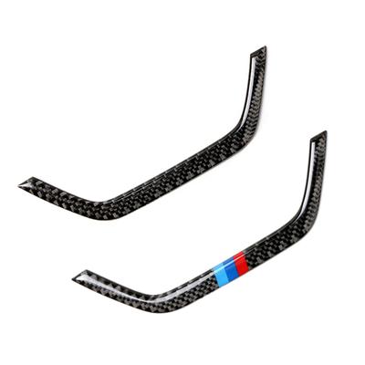 Dla BMW X3 X4 F25 F26 2011 2012 2013 2014 2015 2016 2017 Włókno Węglowe Samochodowy Miska Drzwiowa Panel Podłokietnika Schowek Ramka Pokrywa