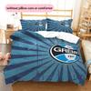 Grêmio FBPA  Pattern Bedding Quilt Set  Home Decoration  Gift (1 * duvet cover + 2 * pillowcase  without core)