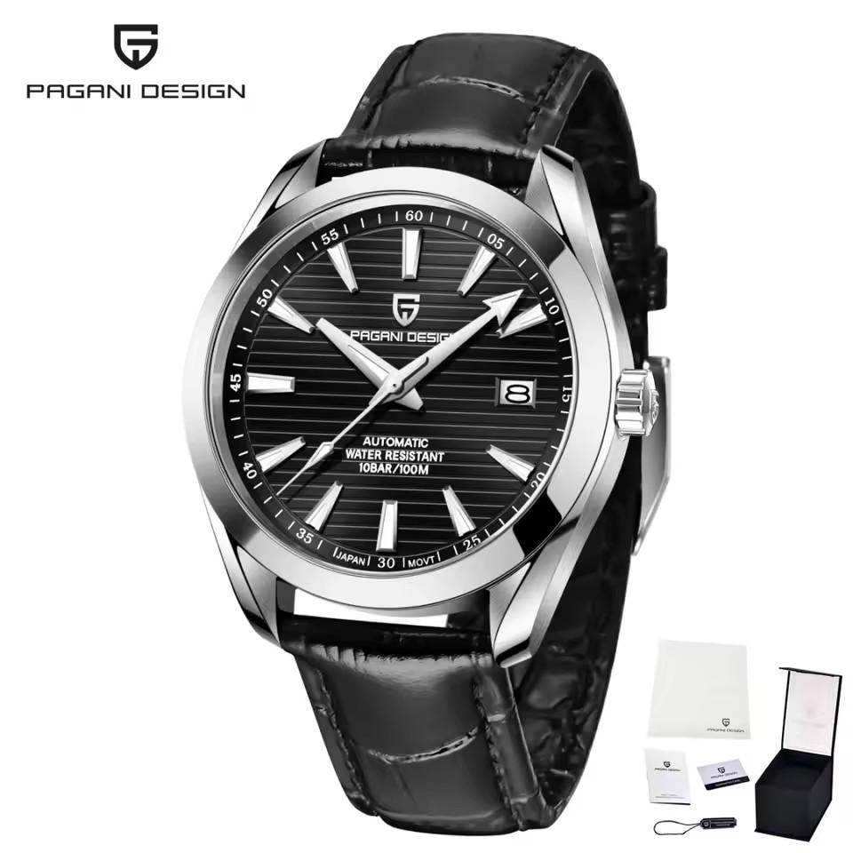 New PAGANI DESIGN 40MM Business Men Mechanical Watch Luxurys Sapphire Glass Automatic Watches 100M Waterproof Watch for Men