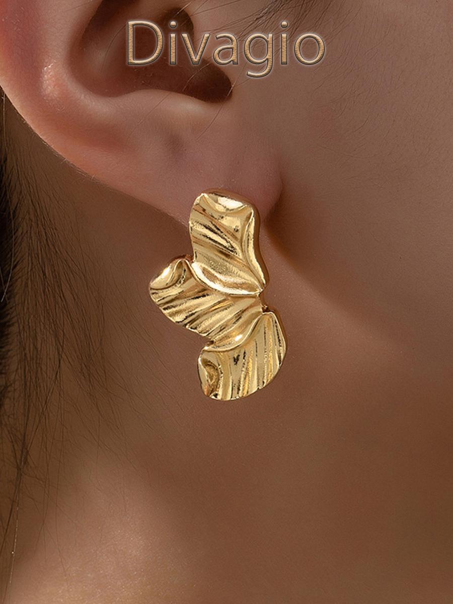 Earrings - Gold One Size