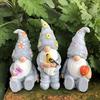 3-Piece Resin Faceless Elf Garden Series Craft Ornament Outdoor Garden Elf Dwarf Courtyard Ornament Decoration