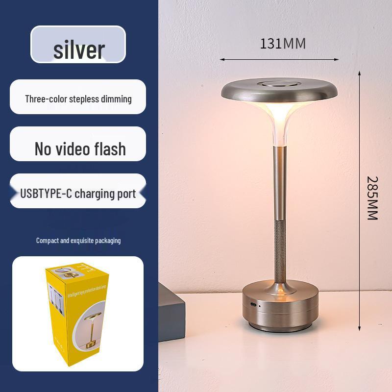 

LED Cross-border I-Beam Table Lamp: Elegant High-Leg Design for Bedroom or Living Room Decor