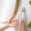 [4pcs Towel Plugs] 4pcs Self-Adhesive Towel Plugs-Non-Perforated Wall-Mounted Hooks for Bathroom&Kitchen,Easy Install Contemporary Plastic Towel Rack
