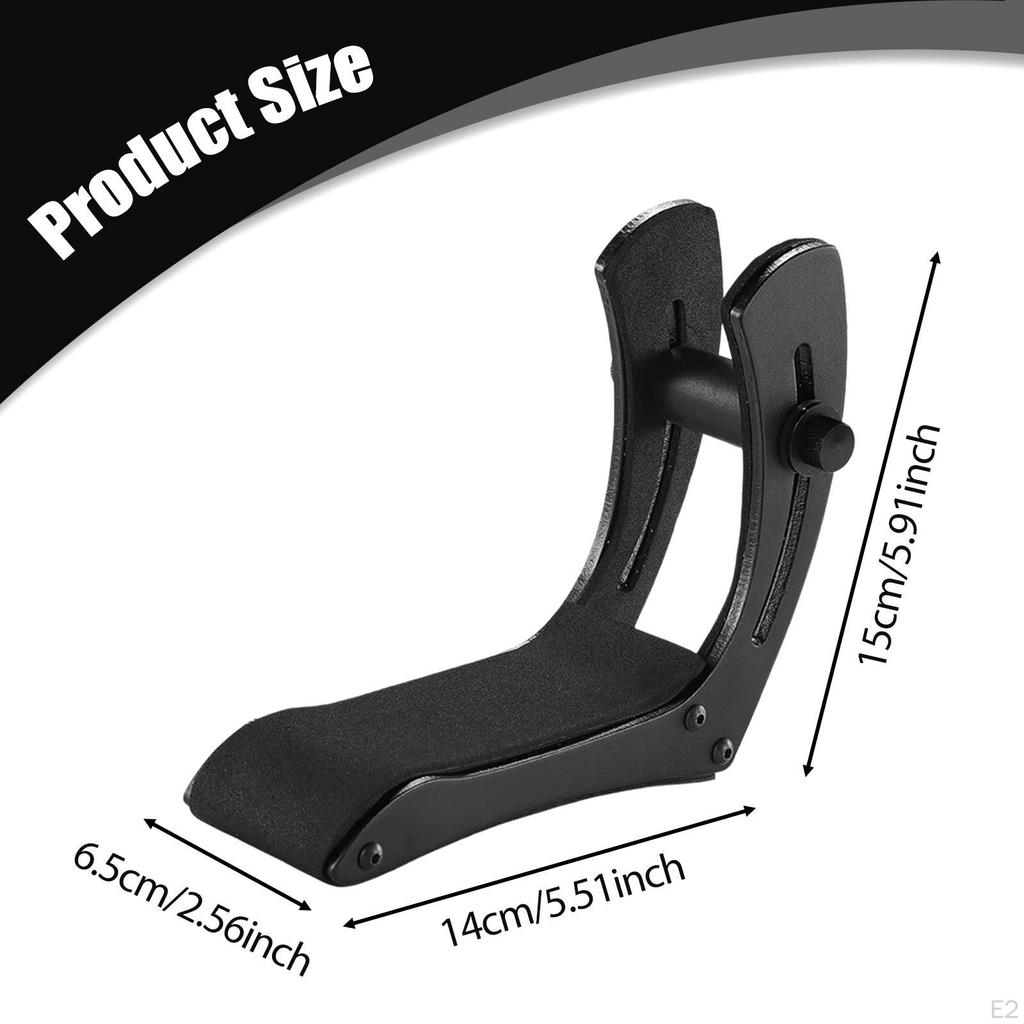 Electric Guitar Rest Foot Lifter Ergonomic Professional Footrest Stool for Live
