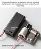 1,5V Elektrisches Spieluhrwerk Metall Mini DIY Geschenk Musik Mechanisch Dekorativ Sammlerstücke für Mädchen Jungen Freund Geburtstag Geschenke