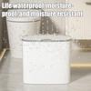 Space Saving Cabinet Trash Bin Motion Sensor Can, Wall Mounted Narrow Gap Garbage with Touchless Kitchen Container Automatic Open Lid, Hands Free for