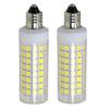 5800K E11 LED Bulb, Daylight White, 8W, 110V, 730LM, Equivalent To a 75W Halogen Lamp, Wide Omnidirectional Beam Angle (2-Pack)