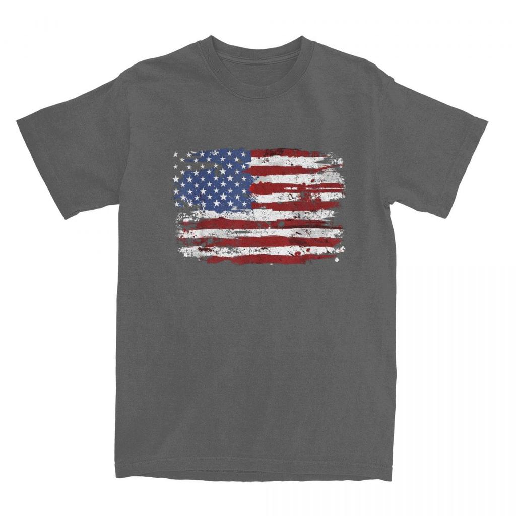 Steagul American SUA Statele Unite ale Americii SUA 4 Iulie Tricou Tricouri de Vară Tricou de Bumbac Pentru Bărbați Mânecă Scurtă