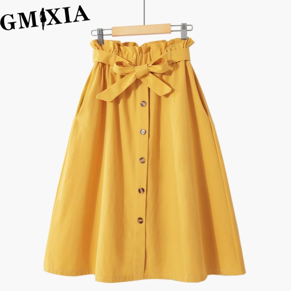 GMXIA Moda Donna Casual Estivo Primavera Gonna Tempo Libero