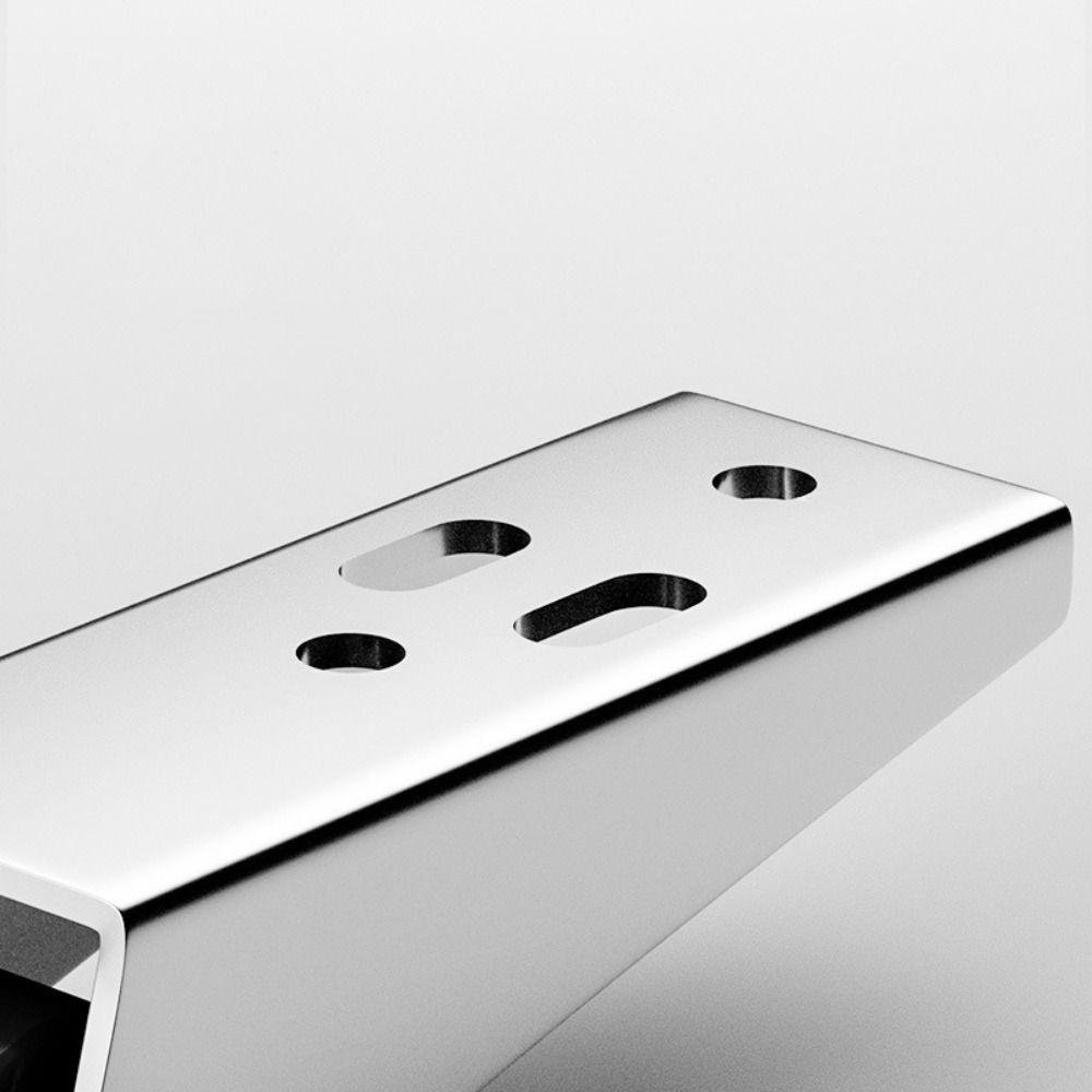 4 ks Teleskopická směrová kolečka s pravým úhlem Tichá nábytková kolečka Domácnost