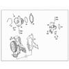 Kühlmittelthermostat-Baugruppe 2722000415 als Ersatz für Mercedes-Benz C250, C350, E350, ML350, R350, C230, C280, C300, CLK350 und GLK350