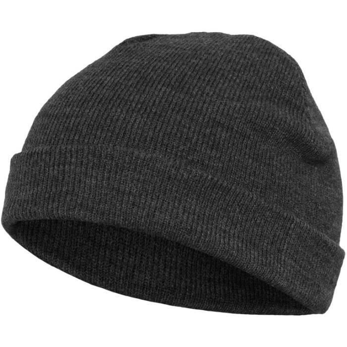 Bonnet - YUPOONG - Heavyweight - Hiver - 100% acrylique hypoallergénique - Gris