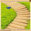 Wooden Floor Mat, Garden Decorative Path, Wooden Courtyard Floor Passage, Outdoor Courtyard Path, Party Wedding Floor Passage