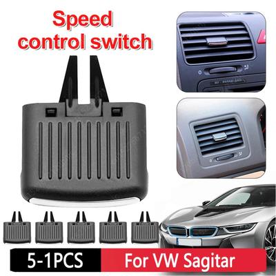 1-5 Stück Klimaanlagen Front A/C Luftausströmer Lamellenclip Reparaturset für VW Sagitar Klimaanlagen Ausströmer Lamellenclip