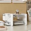 Clear Acrylic Desk Organizer Stackable Paper Letter Tray with Pen Cup and Pegboard For Files Books Document Maganzine