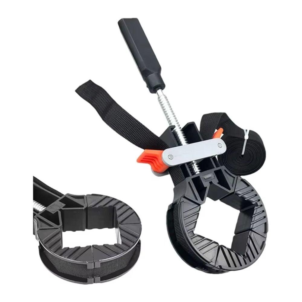 Adjustable Band Clamp Multi Function 4 Jaws Strap Clamp Variable Angle Pure Nylon Strap Frame Clamp Picture Frame