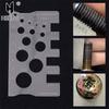 Stainless Steel Caliper Metric Gauge Tool Thread Checker Screw Measurement Ruler For Measuring Screw Pitch Bit Bolt Nut Screw