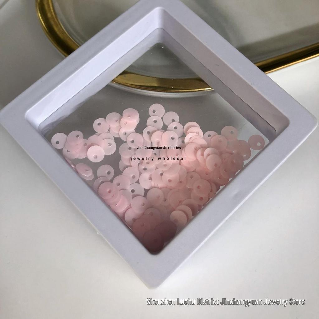 Pink Series Seed Beads & Sequins for DIY Handcrafts and Ancient Style Embroidery