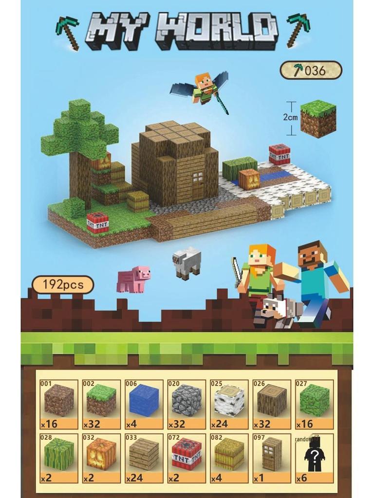 Magnetische Blockwelt: DIY Bausteine - Lernspielzeug für Kinder