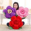 Large Rose Shaped Pillow Large Sofa Cushion Car Interior Cushion Plush Toys Wedding Party Supplies Flower Cushion Home Decor