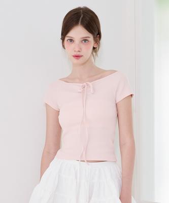 Alkialka Whisper Heart Top (Light Pink)