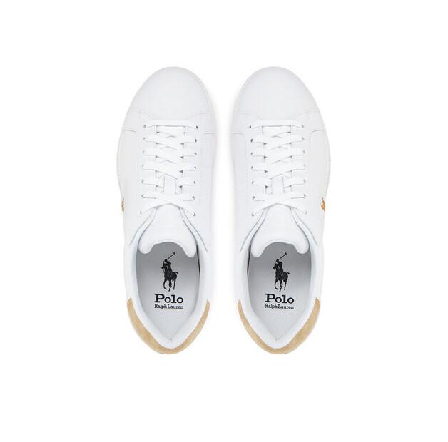 Мужские кроссовки Polo Ralph Lauren Heritage court ii 809940762001 белые