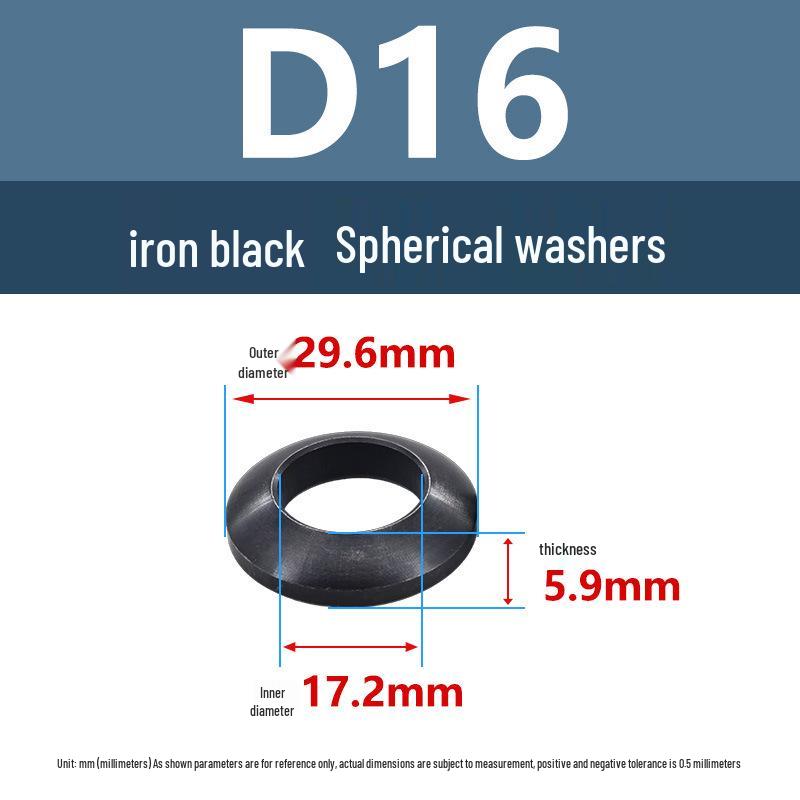 304 Stainless Steel Spherical Tapered Gasket - Concave-Convex Combination