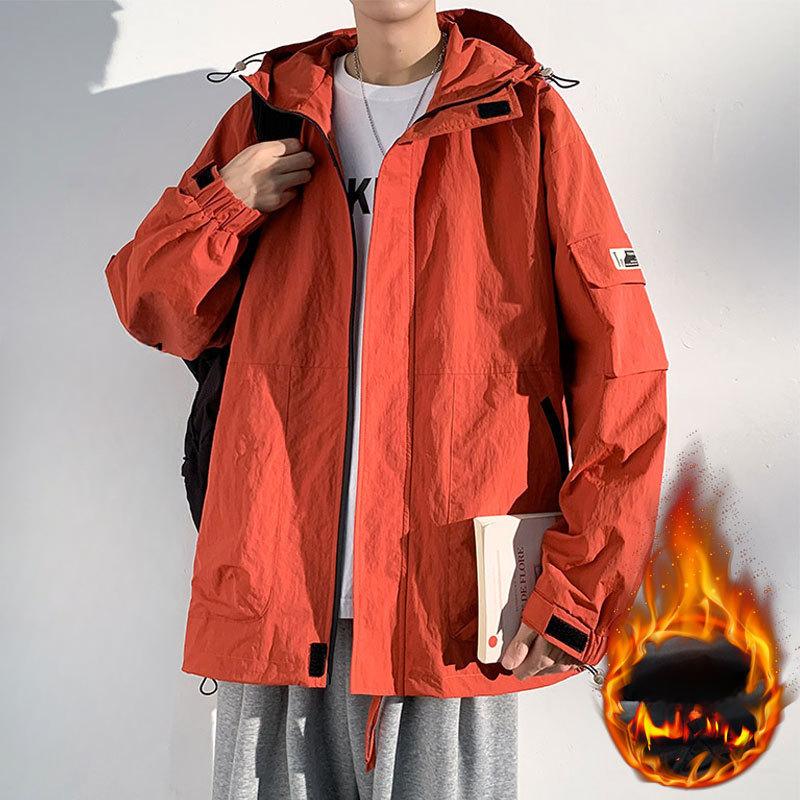 Jackets for Men In Spring and Autumn, Trendy, Versatile and Handsome Japanese Casual Jackets, Large Size Loose and Fat Men's Jackets