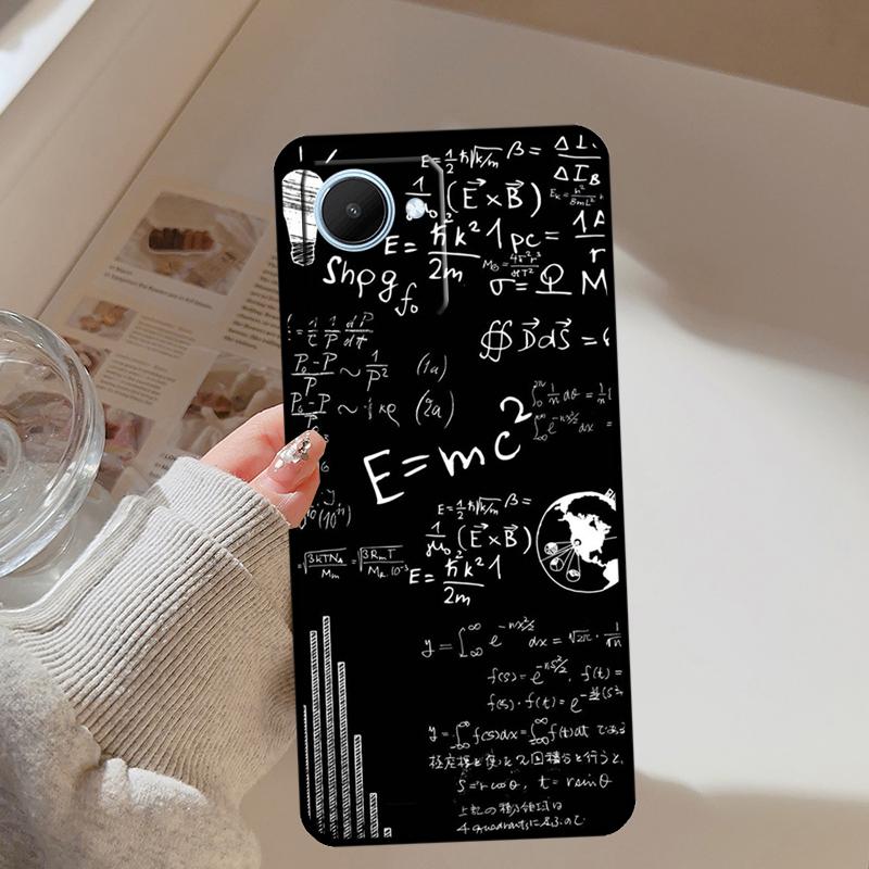 Physics Math Formula Equation For Realme 14 10 11 12 13 Pro Plus GT 7 Pro 6 5 GT 6T C67 C61 C55 C53 C51 C21Y C25S C75 Case