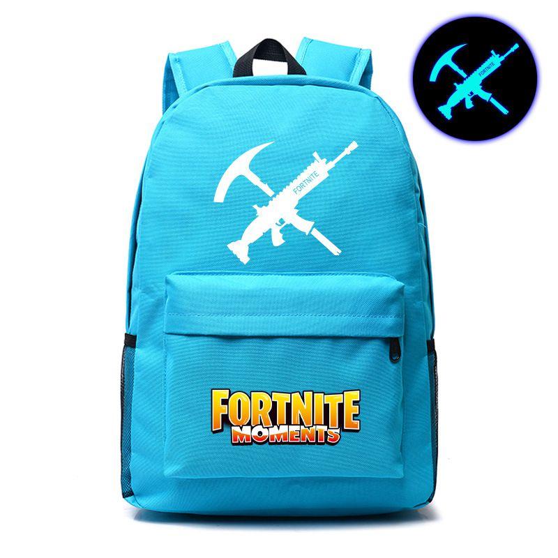 Kampf Rucksack Tasche Festung Nacht Rucksack Schule Leuchtet im Dunkeln