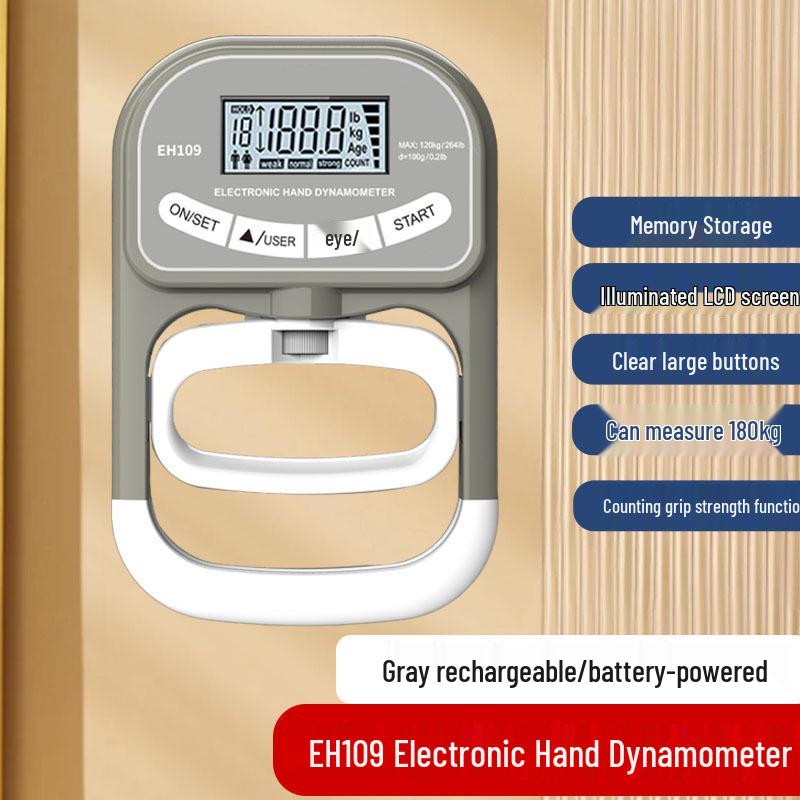 

Міжнародний електронний ручний динамометр: Медичний тестер сили кисті для реабілітації та фізичних оглядів