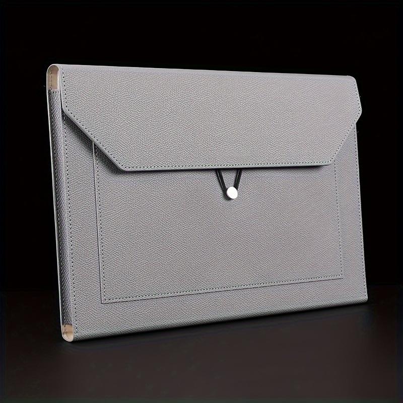 

[Модная папка-конверт большой вместимости] Папка для файлов формата A4 - Утолщенная версия большой вместимости, офисная папка для хранения для деловых конференций и хранения документов