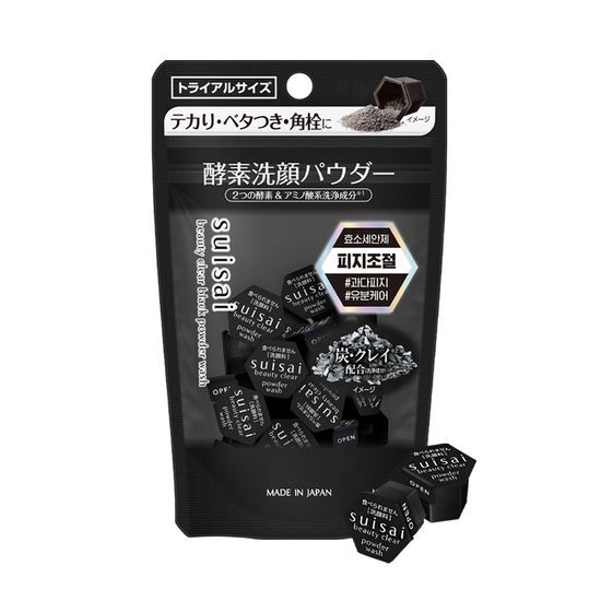 Suisai Beauty Clear Black Powder Wash 15 Count