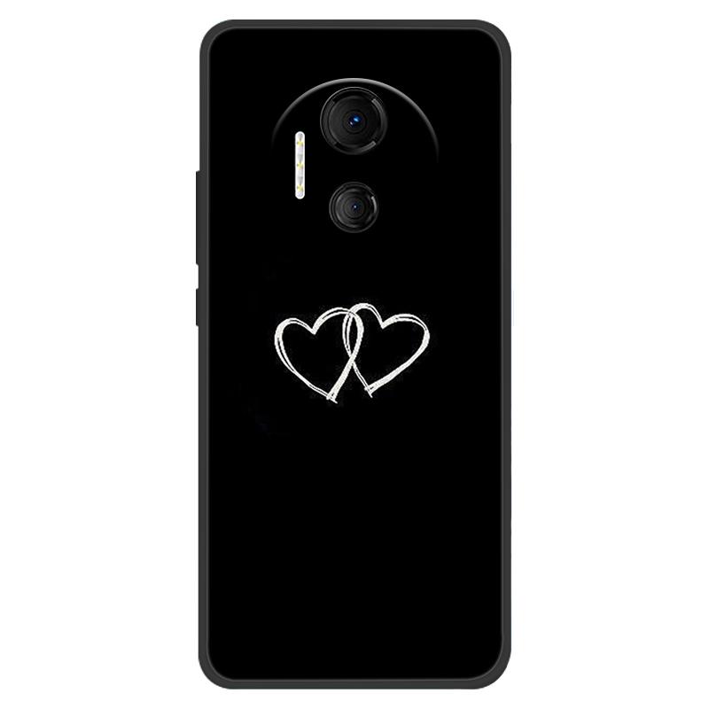 For Doogee X97 Pro Case X 97 Capa Silicone Cute Cats Painted Soft Black Cover for Doogee X97 Pro Cover X97Pro TPU Coque Cases