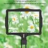 Reading Magnifying Glass with Switchable Horizontal and Vertical Screens, Detachable Rechargeable Vision Aid