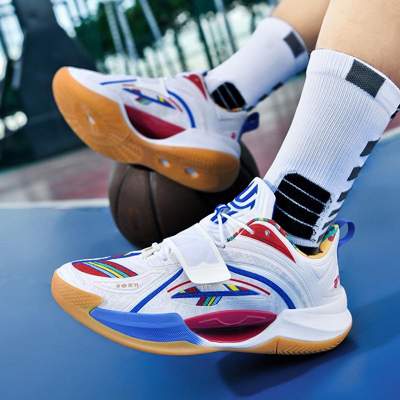 High Quality Pink Basketball Shoes Men Women Fashion Fluorescence Men's Basketball Sneakers Professional Non-slip Mens Trainers