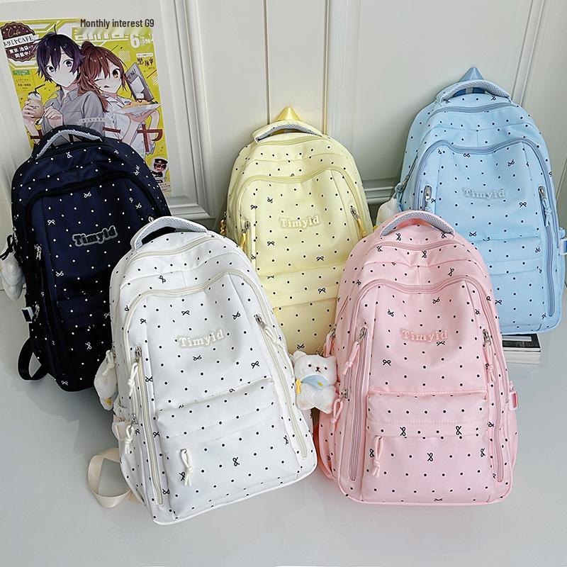 Japanese Style College Wind Women's Large Capacity Backpack for Students