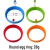 Cartoon Heart-Shaped Silicone Egg Frying Pan Ring with Handle - Nonstick Pancake Mold Cooking Tool