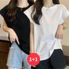 Navava Women Simple Daily Cap Sleeve T shirT nT2627