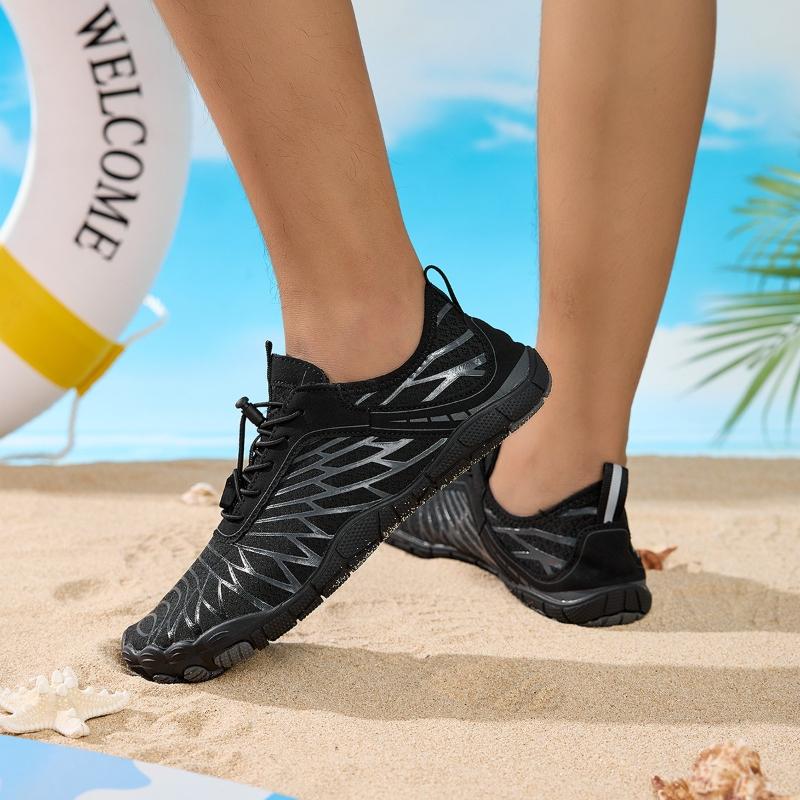 Men Women Quick-Drying Water Shoes Lightweight Barefoot Quick Dry Outdoor Beach Aqua Shoes Swimming Beach Shoes Surfing Fitness