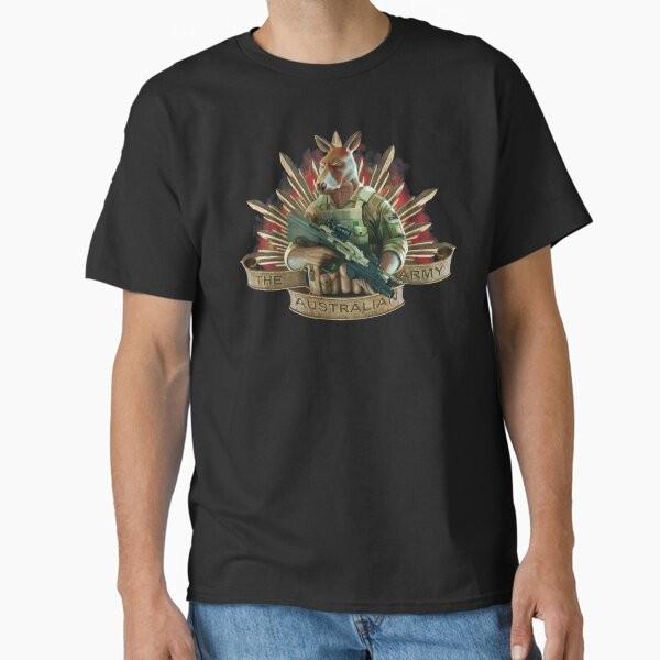 

Australian Army Fighting Kanga Classic TShirt Premium Size S3XL Unisex T-Shirt XXXXL