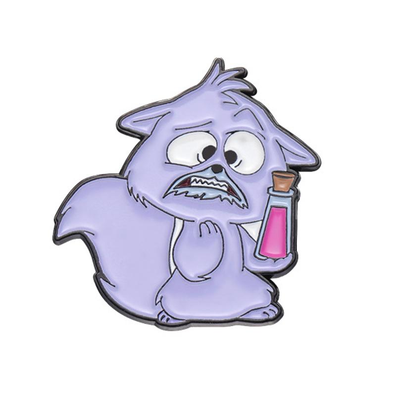 

Adventure Comedy Animation Character Enamel Pin Yzma Cat Magic Potion Cartoon Brooch Lapel Badge Funny Jewelry Gift For Friends
