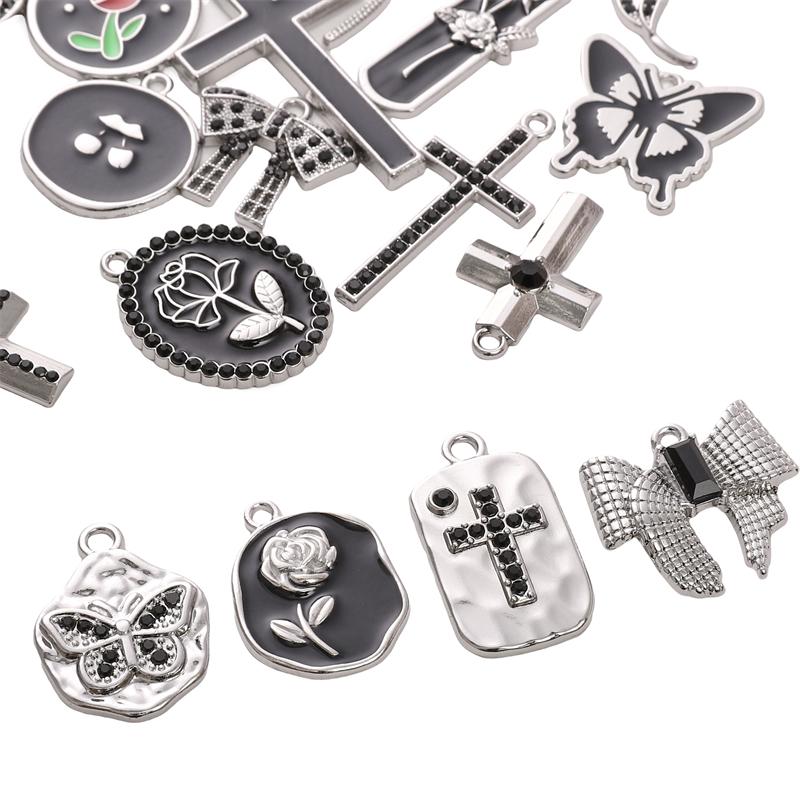 1 teil/beutel Legierung Multi-Form Anhänger DIY Armband Halskette Ohrringe Schmuck Zubehör