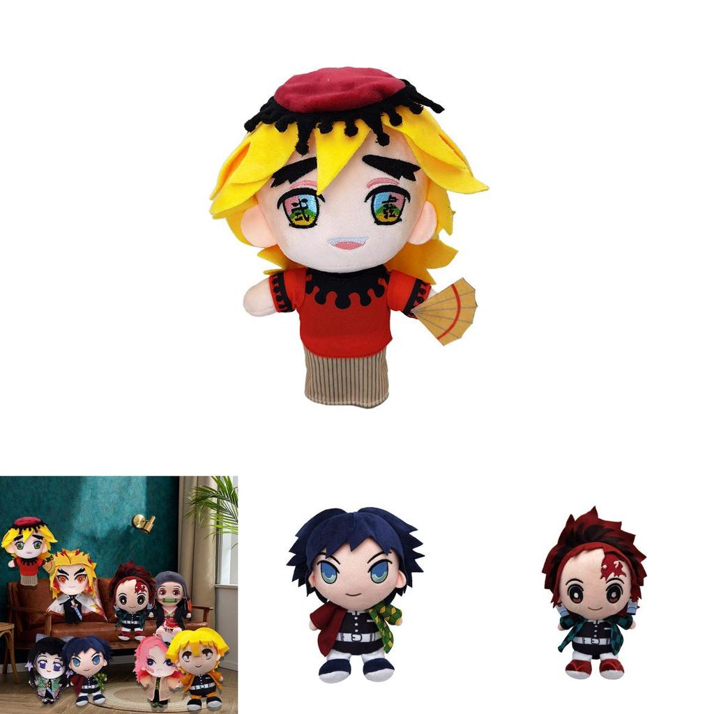 8in Anime Demon Slayer Kimetsu No Yaiba Soft Plush Doll Stuffed Kids Toy Gift