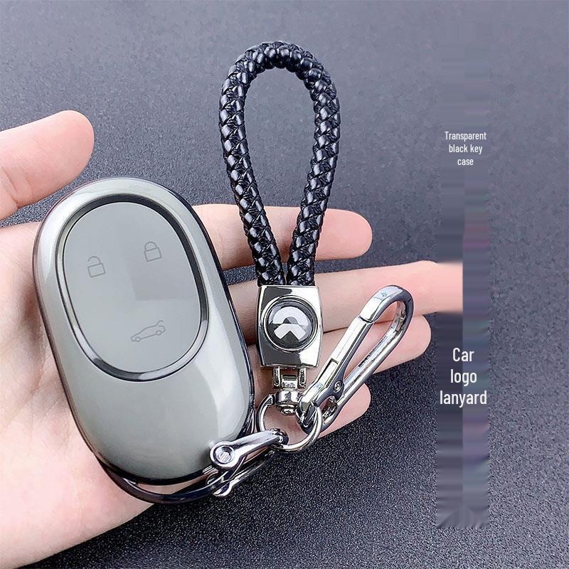 Transparente Smart Key Hülle für Nio ET7, ET5t, ES6, EC6, ES8 - Stilvolle Schutzschale für Damen & Herren